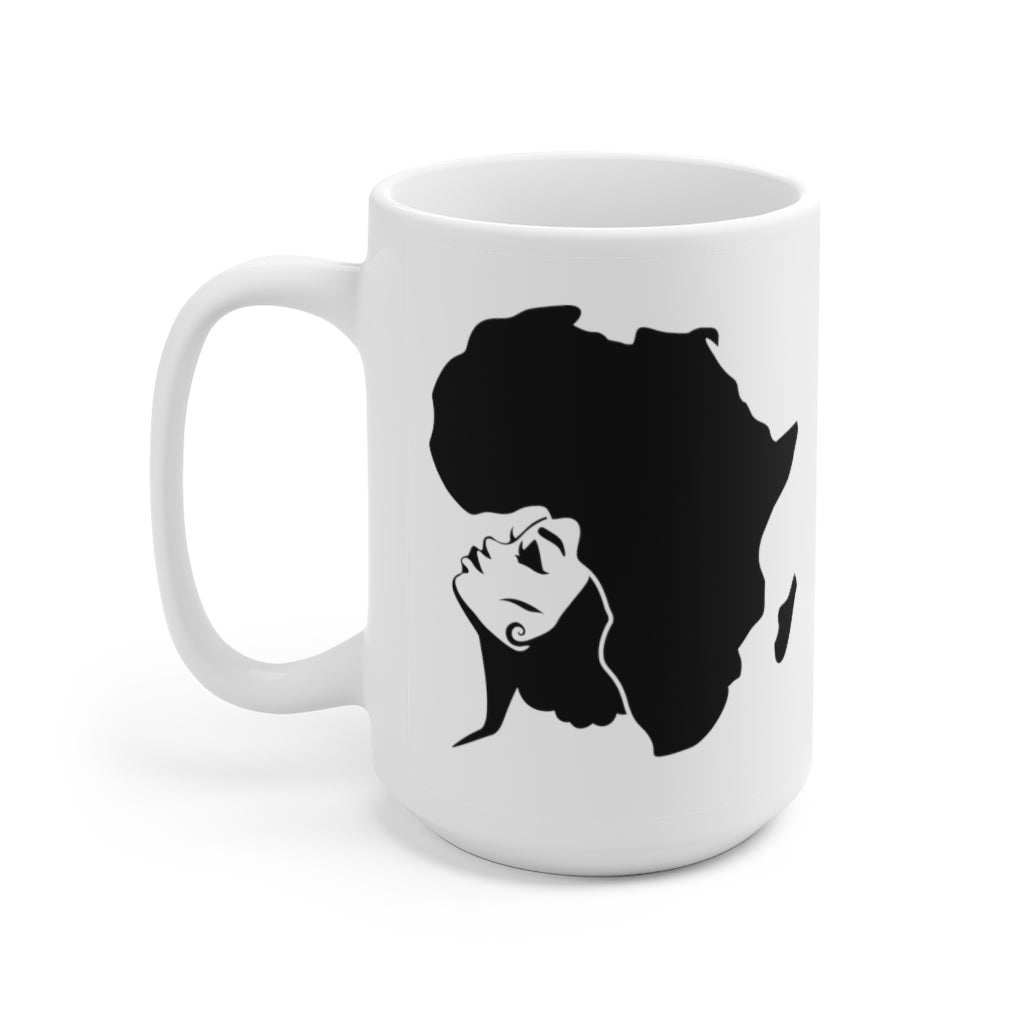 African Country Queen Ceramic Mug 15oz