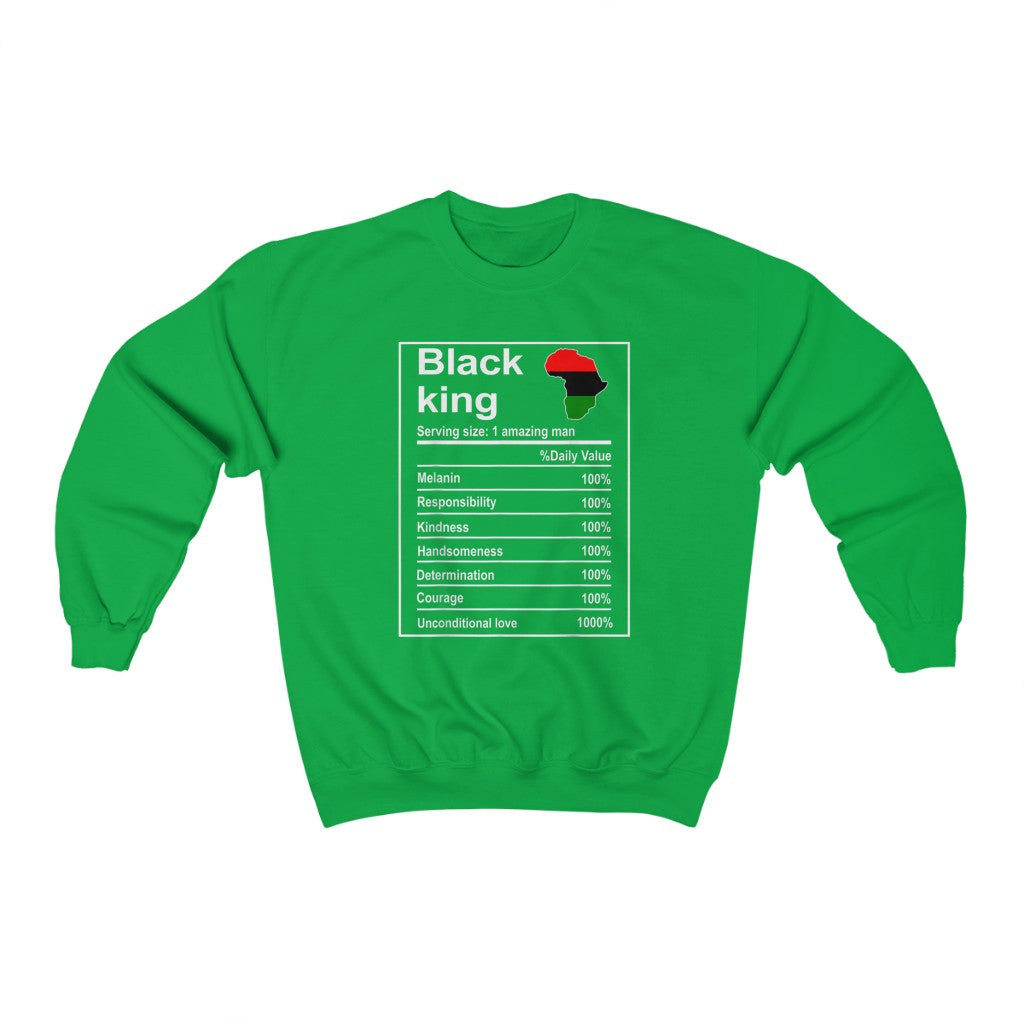 Black King Value Sweatshirt
