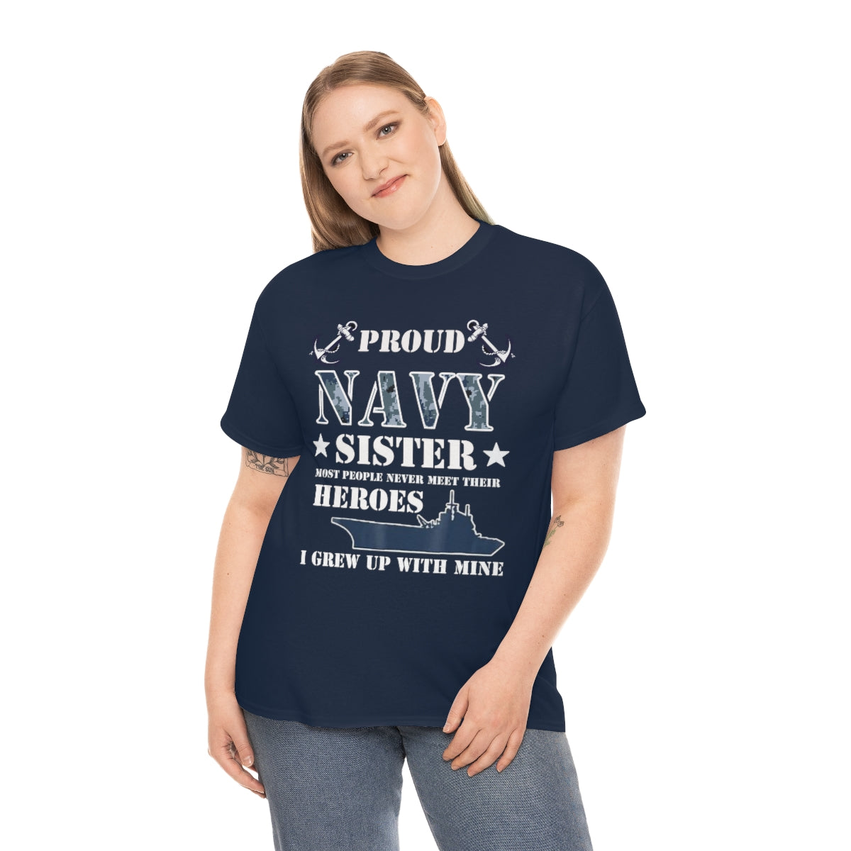 Proud Navy Sister T-Shirt