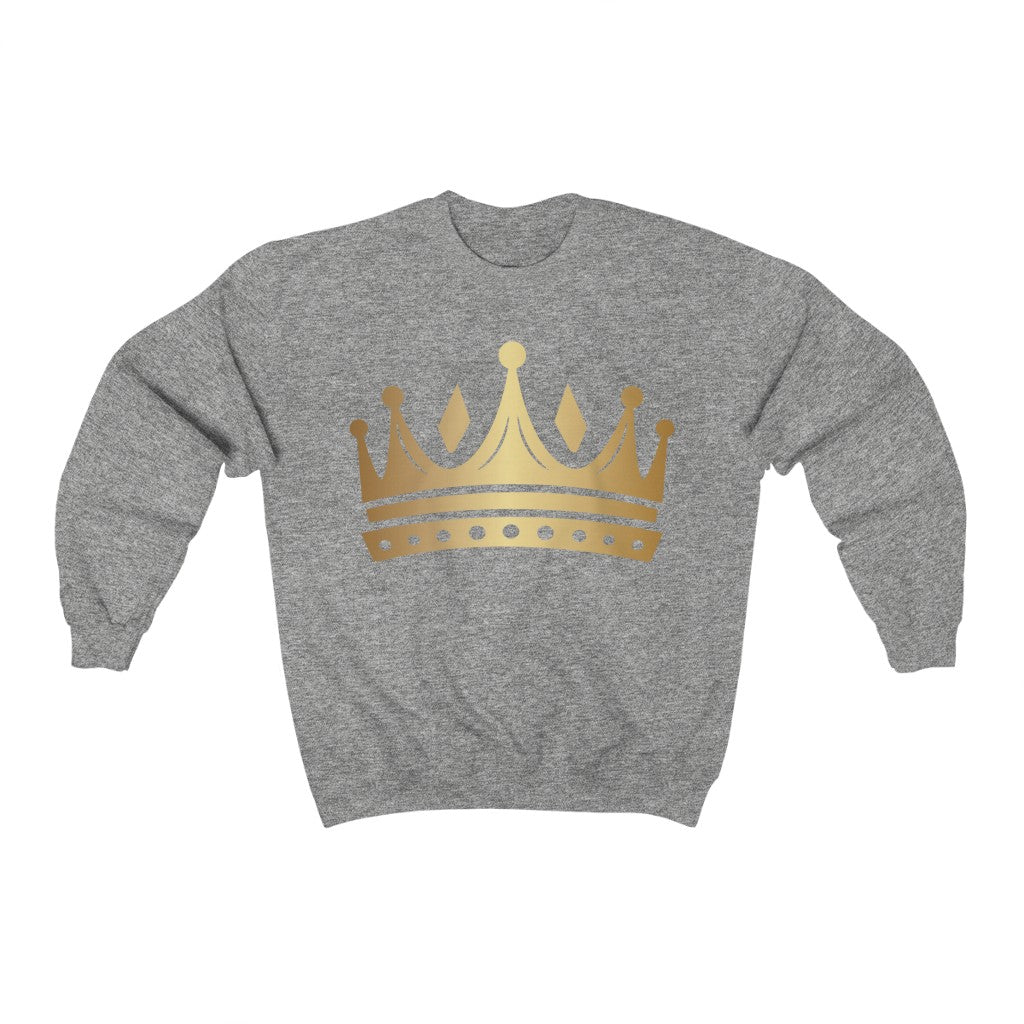 Golden King Crown Sweatshirt